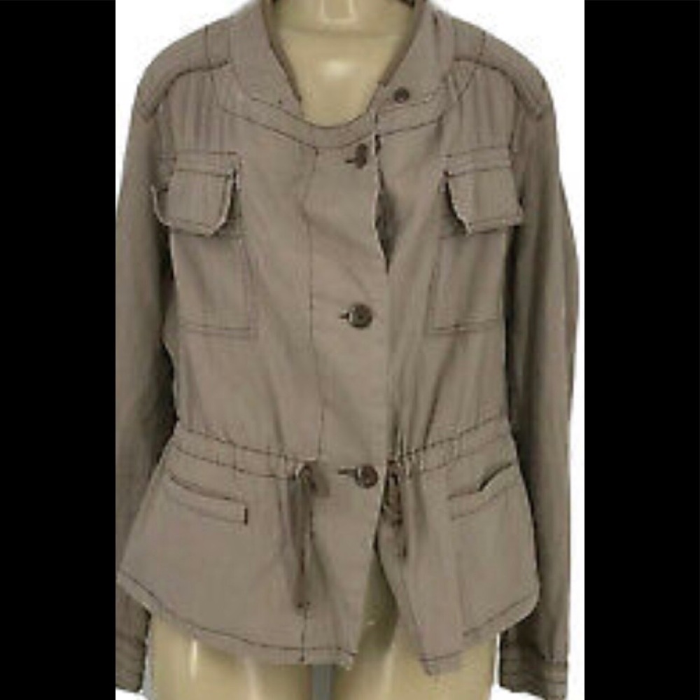 Maurices khaki lightweight jacket